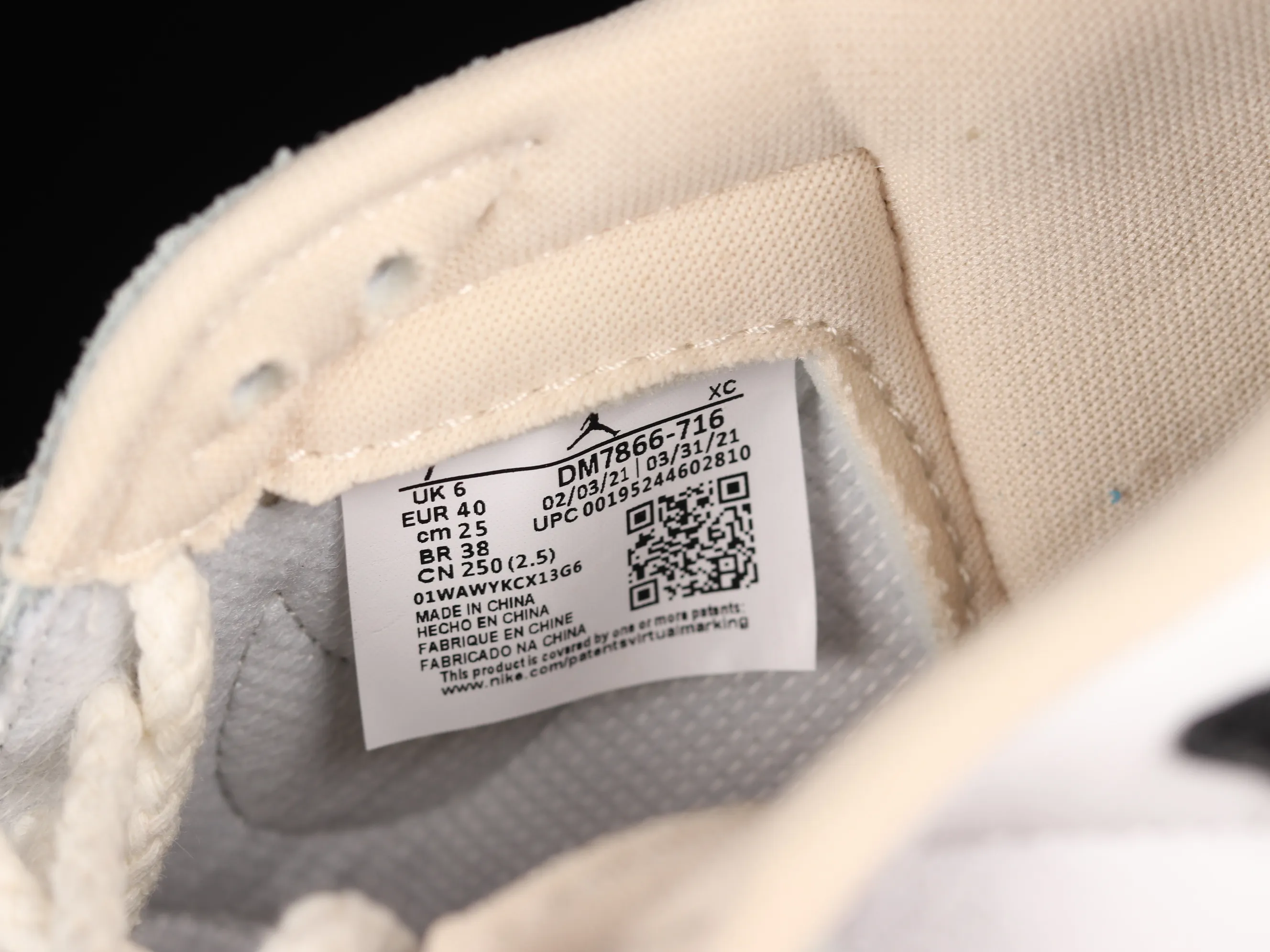 All categories Air Jordan Jordan series basketball shoes Air Jordan 1 Low Travis Scott x Air Jordan 1 Low OG AJ1 undercut low top DM7866-716